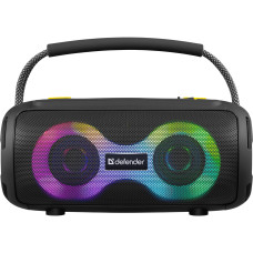 Акустична система 1.0 Defender S450, 10Вт RGB/BT/FM/USB/TF/AUX/TWS чорна