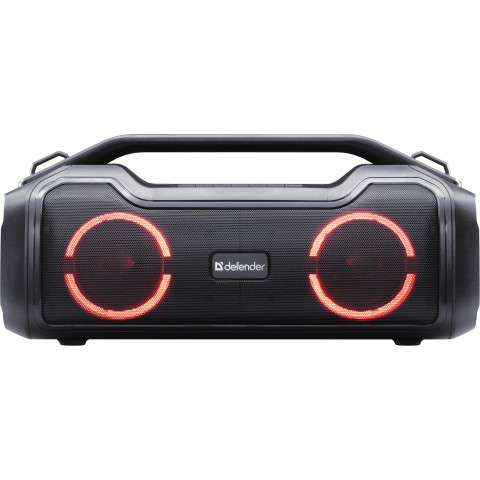 Акустична система 1.0 Defender Beatbox 50, 50W, Bluetooth/RGB/TF/TypeC/IPX5/PWB чорна
