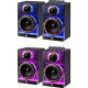 Акустична система 2.0 Defender Futuro, 20Вт Bluetooth/USB/TF/AUX, LED, чорна