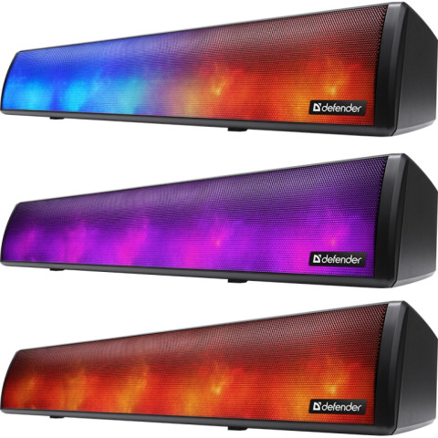 Акустична система 1.0 Defender Саундбар Z8 10Вт, Bluetooth/USB/FM/USB/TF/AUX, чорна