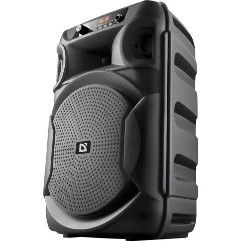 Акустична система 1.0 Boomer 12, 15Вт, Bluetooth/FM/USB/LED/AUX чорна