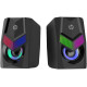 Акустична система 2.0 HP DHE-6000, 3,5мм + USB, 6Вт, LED RGB