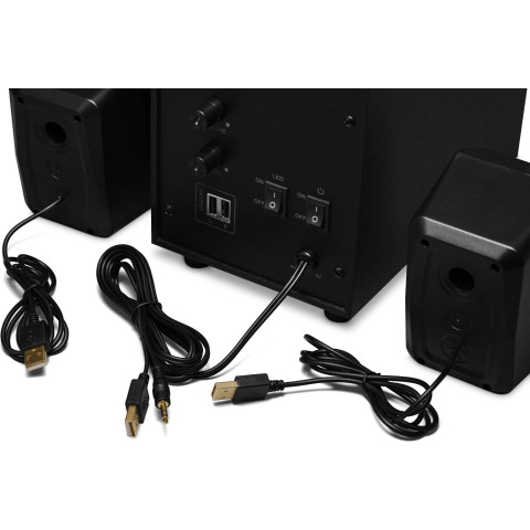 Акустична система 2.1 Redragon Toccata 11Вт, RGB, USB живлення