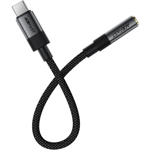 Перехідник USB-C -> 3.5 mm 15cm audio converter J12 Acefast black