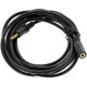 Кабель AUX Audio TRS M/F 10.0м чорний