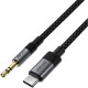 Перехідник USB-C -> 3.5 mm (F) 15cm audio converter J11 Acefast black
