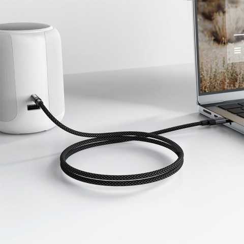 Перехідник USB-C -> 3.5 mm (F) 15cm audio converter J11 Acefast black