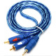 Кабель AUX Audio TRS - RCAx2 M/M 1.5м Premium