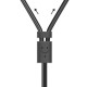 Кабель AUX Audio TRS - RCAx2 M/M 1.5м UGREEN AV102 Чорний