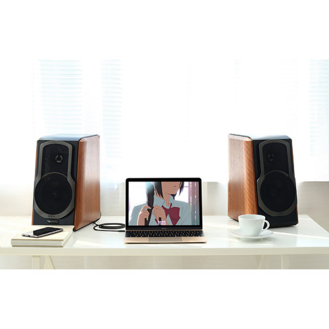 Кабель AUX Audio TRS - RCAx2 M/M 3.0м UGREEN AV102 Сірий