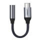 Кабель Type C - AUX Audio M/F 0.10м UGREEN AV142 Чорний