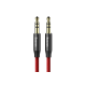 Кабель AUX Audio TRS M/M 1.0 м Yiven Audio Cable M30 червоно-чорний Baseus