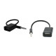 Перехідник Audio USB для iPod Shuffle Jack TRRS M -> USB AF, чорний