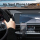 Автомобільне кріплення для смартфона 4.7-7.2" Car Phone Mount With Duckbill Clip Black Vention