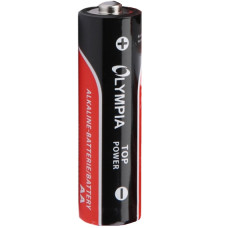 Батарейка AA, 1.5V, Лужна, Olympia, Alkaline, (BOX 24 шт.)