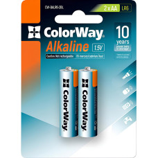 Батарейка AA/LR06 Лужна Power, СolorWay, BL (2шт.)