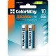 Батарейка AA/LR06 Лужна Power, СolorWay, BL (2шт.)