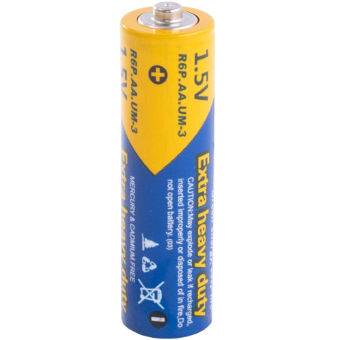 Батарейка AA/LR6, 1.5V, Extra heavy duty, PKCELL, 2pc/card