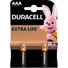 Батарейка AАA/LR03, Лужна, Duracell MN2400, BL (2шт.)