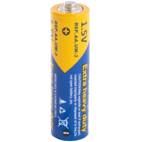 Батарейка AA/LR6, 1.5V, Extra heavy duty, PKCELL, 4pc/card