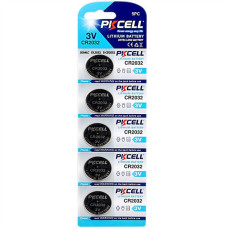 Батарейка CR2032, 3.0V Lithium Power, PKCELL, 5pcs/card