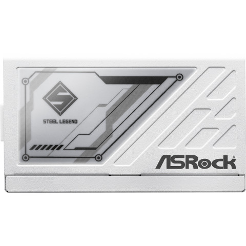 БЖ 850W ASRock SteelLegend White SL-850GW ATX 3.1 135mm, 80+ Gold, Fully Modular, Retail