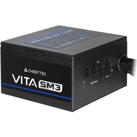 БЖ 650W Chieftec VITA SM3 BPX-650-C ATX 3.1 120mm, 80+ Bronze, Semi modular, Retail
