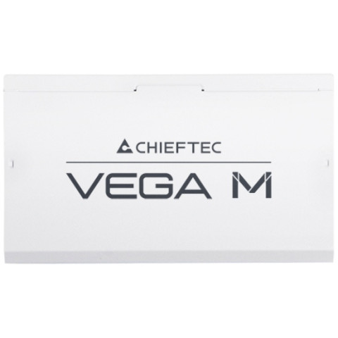 БЖ 750W Chieftec VEGA M PPG-750-CW ATX 3.1 135mm, 80+ Gold, Fully modular, WHITE, Retail