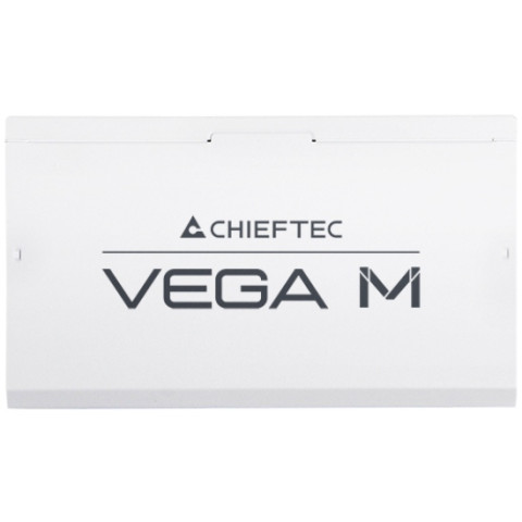 БЖ 850W Chieftec VEGA M PPG-850-CW ATX 3.1 135mm, 80+ Gold, Fully modular, WHITE, Retail