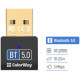 Адаптер Bluetooth v5.0 USB, чорний Colorway