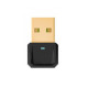 Bluetooth USB adapter 5.0, чорний, RTL