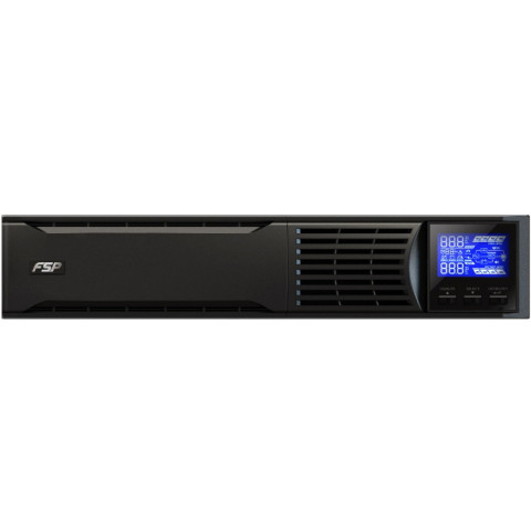ДБЖ FSP Champ 1 kVA, RM, IEC (CH-1101RS), 1000VA/900W, Online, IEC*6,CE