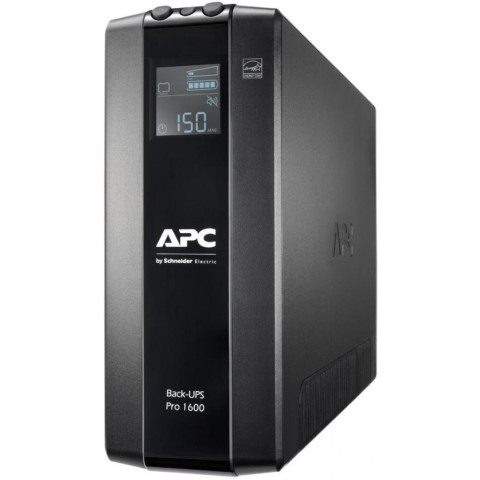 ДБЖ APC Back UPS Pro 1600VA/960W, LCD, USB, 6+2 C13, (BR1600MI)