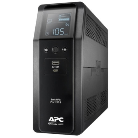 ДБЖ APC Back UPS Pro S 1200VA/720W, LCD, USB, 6+2 C13, (BR1200SI)