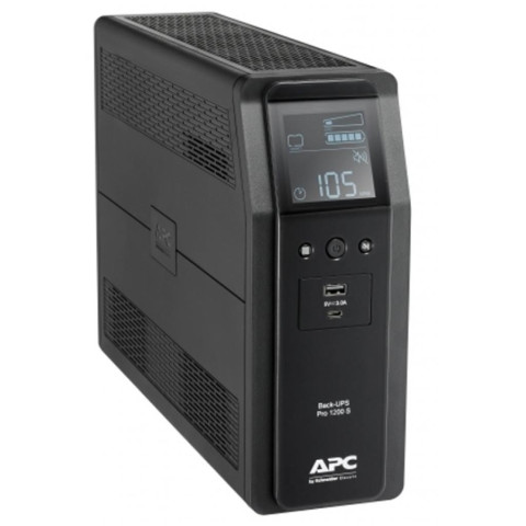 ДБЖ APC Back UPS Pro S 1200VA/720W, LCD, USB, 6+2 C13, (BR1200SI)