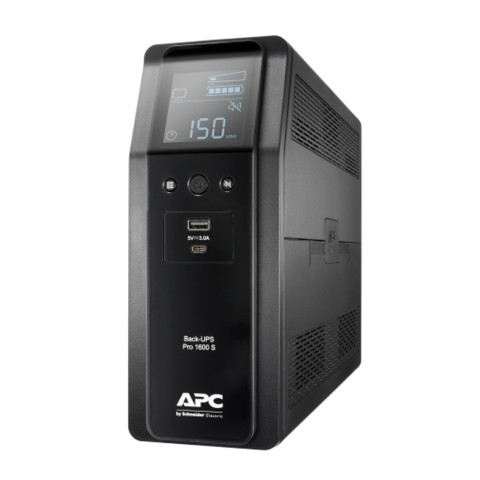 ДБЖ APC Back UPS Pro S 1600VA/720W, LCD, USB, 6+2 C13, (BR1600SI)