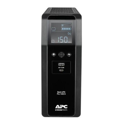 ДБЖ APC Back UPS Pro S 1600VA/720W, LCD, USB, 6+2 C13, (BR1600SI)