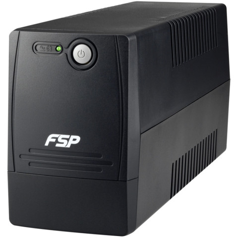 ДБЖ FSP FP650, 650VA/360W, Schuko*2, USB + RJ45, 230V/50Hz, Black