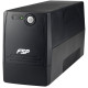 ДБЖ FSP FP650, 650VA/360W, Schuko*2, USB + RJ45, 230V/50Hz, Black