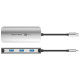 Док-станція USB3.1 Type-C -> HDMI 60Hz/USB 3.0x3/PD 100W 5-in-1 Vention
