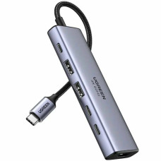 Док-станція USB3.2 Type-C -> HDMI 4K60Hz/2хUSB 3.0/2xUSB-C PD 100 Вт CM511 Ugreen