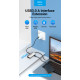 Док-станція USB3.1 Type-C -> HDMI/VGA/USB 3.0/PD 100W Hub 4-in-1 Vention