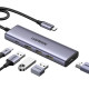 Док-станція USB3.1 Type-C -> HDMI 4K60Hz/3xUSB-А 3.0/Type-C/PD 100W 5-in-1 CM511 Ugreen