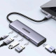Док-станція USB3.1 Type-C -> HDMI 4K60Hz/3xUSB-А 3.0/Type-C/PD 100W 5-in-1 CM511 Ugreen