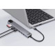 Док-станція USB3.1 Type-C ->HDMI/2xUSB-A/2xUSB-C/RJ45/SD/TF/PD 100W 8 in 1 Media-Tech