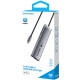 Док-станція USB3.2 Type-C -> HDMI 60Hz/USB 3.0x2/RJ45/SD/TF/3.5mm/PD 100W Hub 9-in-1 Vention