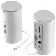 Док-станція USB3.1 Type-C -> HDMI/VGA/USB3.0x3/RJ45/SD/TF/TRRS 3.5m/PD/DC100W12-in-1Ventio