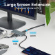 Док-станція USB3.0 Type-C -> HDMI 4K30Hz/TF/3xUSB-A 3.0, 0.15м 6-in-1 Vention