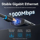 Док-станція USB3.2 Type-C -> HDMI/USB3.0/USB2.0/RJ45/SD/TF/PD 100W Hub 8-in-1 Vention