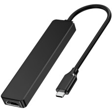 Док-станція USB3.0 Type-C -> HDMI 4K30Hz/USB2.0x2/USB 3.0/USB-C PD 100W 5 in 1 Hub Choetech